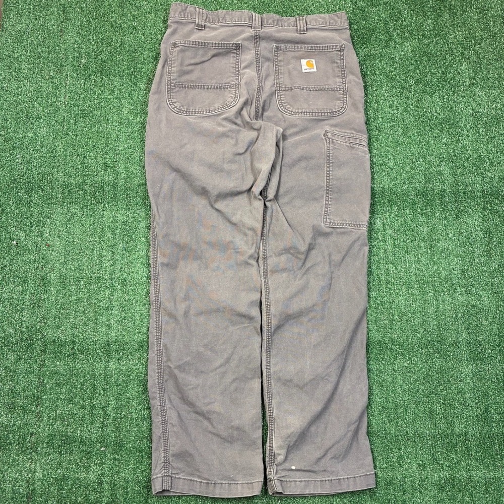 Vintage 2000's‎ Carhartt Carpenter Grey Canvas Pants